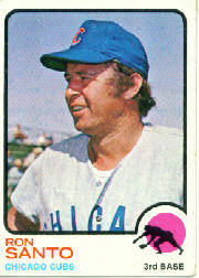 1973 Topps Baseball Cards      115     Ron Santo